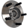 Rear, Driver or Passenger Side Wheel Hub, With Bearing, 5 x 4.5 in. Bolt Pattern