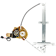 Front, Passenger Side Power Window Regulator, With Motor