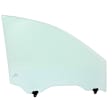 Front, Passenger Side Door Glass, Green Tint, Replaces NAGS No. FD25562 GTYN