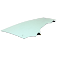 Front, Passenger Side Door Glass, Green Tint, Replaces NAGS No. FD25562 GTYN