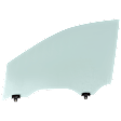 Front, Driver Side Door Glass, Green Tint, Replaces NAGS No. FD25563 GTYN