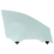 Front, Driver Side Door Glass, Green Tint, Replaces NAGS No. FD25563 GTYN