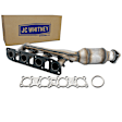 Front, Driver Side (Radiator Side) Catalytic Converter, Federal EPA Standard, 46-State Legal (Cannot ship to CA, CO, NY or ME)