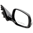 Passenger Side Mirror, Power Adjust, Manual Folding, Heated, Paintable, In-housing Signal Light, No Memory, Puddle Light, Auto-Dim, and Blind Spot Feature, For Models Without Around View Monitor