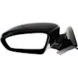 2013 Infiniti JX35 - Driver Side Mirror, For Models Without Premium Package, Power Adjust, Heated, Paintable, Power Folding, No Signal Light, No Blind Spot Feature, No Memory, No Puddle Light, No Auto-Dimming