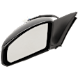 Driver Side Mirror, Power Adjust, Heated, Manual Folding, Paintable, No Signal Light, Memory, Puddle Light, Auto-Dimming and Blind Spot Feature, Coupe