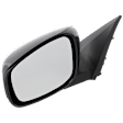 Driver Side Mirror, Power Adjust, Non-Heated, Manual Folding, Paintable, No Signal Light, Memory, Puddle Light, Auto-Dimming and Blind Spot Feature, Coupe, Fits Base Model