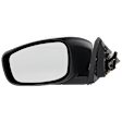 Driver Side Mirror, Power Adjust, Non-Heated, Manual Folding, Paintable, No Signal Light, Memory, Puddle Light, Auto-Dimming and Blind Spot Feature, Coupe, Fits Base Model