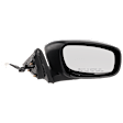 Passenger Side Mirror, Power Adjust, Non-Heated, Manual Folding, Paintable, No Signal Light, Memory, Puddle Light, Auto-Dimming and Blind Spot Feature, Coupe, Fits Base Model