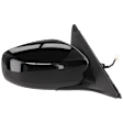 Passenger Side Mirror, Power Adjust, Non-Heated, Manual Folding, Paintable, No Signal Light, Memory, Puddle Light, Auto-Dimming and Blind Spot Feature, Coupe, Fits Base Model