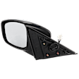 Driver Side Mirror, Power Adjust, Heated, Manual Folding, Paintable, No Signal Light, Memory, Puddle Light, Auto-Dimming and Blind Spot Feature, Coupe