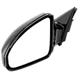 Driver Side Mirror, Power Adjust, Manual Folding, Heated, Paintable, No Signal Light, With memory, No Puddle Light, No Auto-Dimming, No Blind Spot Feature