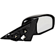 Driver Side Mirror, Power Adjust, Heated, Manual Folding, Paintable, No Signal Light, Memory, Puddle Light, Auto-Dimming and Blind Spot Feature, Sedan