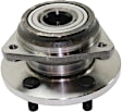 Front, Driver or Passenger Side Wheel Hub, With Bearing, 5 x 4.5 in. Bolt Pattern