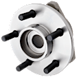 Front, Driver or Passenger Side Wheel Hub, With Bearing, 5 x 4.5 in. Bolt Pattern
