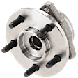 Front, Driver or Passenger Side Wheel Hub, With Bearing, 5 x 4.5 in. Bolt Pattern