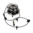 Front, Passenger Side Wheel Hub, With Bearing, With Sensor, 5 x 4.5 in. Bolt Pattern