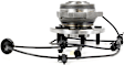 Front, Passenger Side Wheel Hub, With Bearing, With Sensor, 5 x 4.5 in. Bolt Pattern