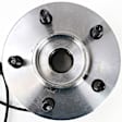 Front, Passenger Side Wheel Hub, With Bearing, With Sensor, 5 x 4.5 in. Bolt Pattern