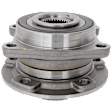 Rear, Driver or Passenger Side Wheel Hub, 5 Lugs, With Bearing