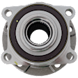 Rear, Driver or Passenger Side Wheel Hub, 5 Lugs, With Bearing