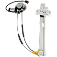 Front, Passenger Side Window Regulator, Power, 4-Door Models