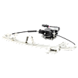 Front, Driver Side Power Window Regulator, With Motor