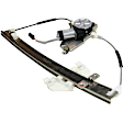Front, Driver Side Power Window Regulator, With Motor