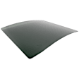 Rear, Driver Side Door Glass, Gray Tint Privacy, 4-Door, Sport Utility, Replaces NAGS No. DD09560 YPNN