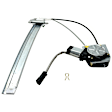 Rear, Passenger Side Window Regulator, Power, Ball Stud Style