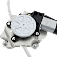 Rear, Passenger Side Power Window Regulator, With Motor