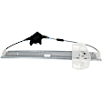 Rear, Passenger Side Power Window Regulator, Without Motor
