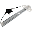 Rear, Passenger Side Power Window Regulator, Without Motor