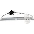 Rear, Passenger Side Power Window Regulator, Without Motor
