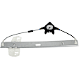 Rear, Passenger Side Power Window Regulator, Without Motor