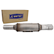 1998 Jeep Cherokee - Center Catalytic Converter, 4 Cyl 2.5L, Federal EPA Standard, 46-State Legal (Cannot ship to CA, CO, NY or ME), With Slip On Inlet/Outlet, With O2 Sensor (Slide On) 2-1/2 In.Id Inlet, Direct Replacement Series