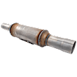 1998 Jeep Cherokee - Center Catalytic Converter, 4 Cyl 2.5L, Federal EPA Standard, 46-State Legal (Cannot ship to CA, CO, NY or ME), With Slip On Inlet/Outlet, With O2 Sensor (Slide On) 2-1/2 In.Id Inlet, Direct Replacement Series