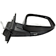 Passenger Side Mirror, Power Adjust, Heated, Power Folding, Chrome, In-housing Signal Light, With Memory, With Puddle Light, No Auto-Dimming, With Blind Spot Detection in Glass