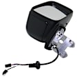 Passenger Side Mirror, Power, Manual Folding, Heated, Paintable, In-housing Signal Light, No Memory, No Puddle Light, No Auto-Dimming, No Blind Spot Feature
