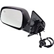 Driver Side Mirror, Power Adjust, Manual Folding, Heated, Textured Black, No Signal Light, No Memory, No Puddle Light, No Auto-Dimming, No Blind Spot Feature
