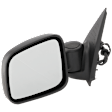 Driver Side Mirror, Power Adjust, Manual Folding, Non-Heated, Textured Black, No Signal Light, No Memory, No Puddle Light, No Auto-Dimming, No Blind Spot Feature