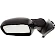Driver Side Mirror, Power Adjust, Manual Folding, Heated, Textured Black, No Signal Light, No Memory, No Puddle Light, No Auto-Dimming, No Blind Spot Feature