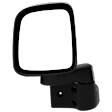 Driver Side Mirror, Manual Adjust, Non-Heated, Manual Folding, Textured Black, No Signal Light, No Memory, No Puddle Light, No Auto-Dim, No Blind Spot Feature