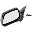 Driver Side Mirror, Power Adjust, Manual Folding, Non-Heated, Textured Black, No Signal Light, No Memory, No Puddle Light, No Auto-Dimming, No Blind Spot Feature