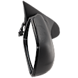 Passenger Side Mirror, Power Adjust, Manual Folding, Non-Heated, Textured Black, No Signal Light, No Memory, No Puddle Light, No Auto-Dimming, No Blind Spot Feature