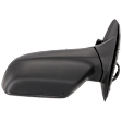 Driver Side Mirror, Power Adjust, Manual Folding, Heated, Textured Black, No Signal Light, No Memory, No Puddle Light, No Auto-Dimming, No Blind Spot Feature