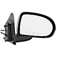 Passenger Side Mirror, Power Adjust, Manual Folding, Non-Heated, Textured Black, No Signal Light, No Memory, No Puddle Light, No Auto-Dimming, No Blind Spot Feature