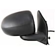 Passenger Side Mirror, Power Adjust, Manual Folding, Non-Heated, Textured Black, No Signal Light, No Memory, No Puddle Light, No Auto-Dimming, No Blind Spot Feature