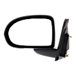 2017 Jeep Compass - Driver Side Mirror, mfrbodycodename : MK, Manual Adjust, Non-Heated, Textured Black, Manual Folding, No Signal Light, No Blind Spot Feature, No Memory, No Puddle Light, No Auto-Dim