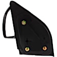 2017 Jeep Compass - Driver Side Mirror, mfrbodycodename : MK, Manual Adjust, Non-Heated, Textured Black, Manual Folding, No Signal Light, No Blind Spot Feature, No Memory, No Puddle Light, No Auto-Dim